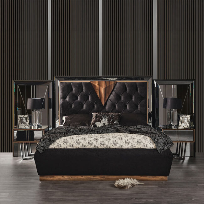 Ares Bedroom Set with Wardrobe - Image 2