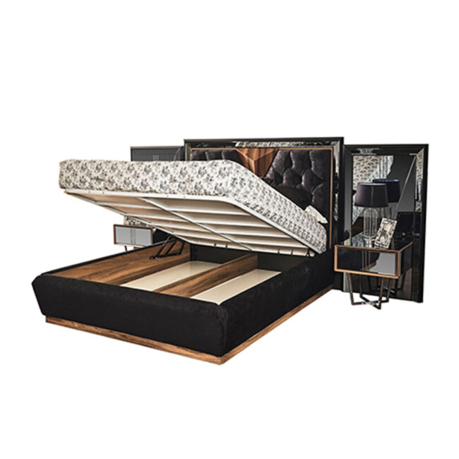 Ares Bedroom Set with Wardrobe - Image 3