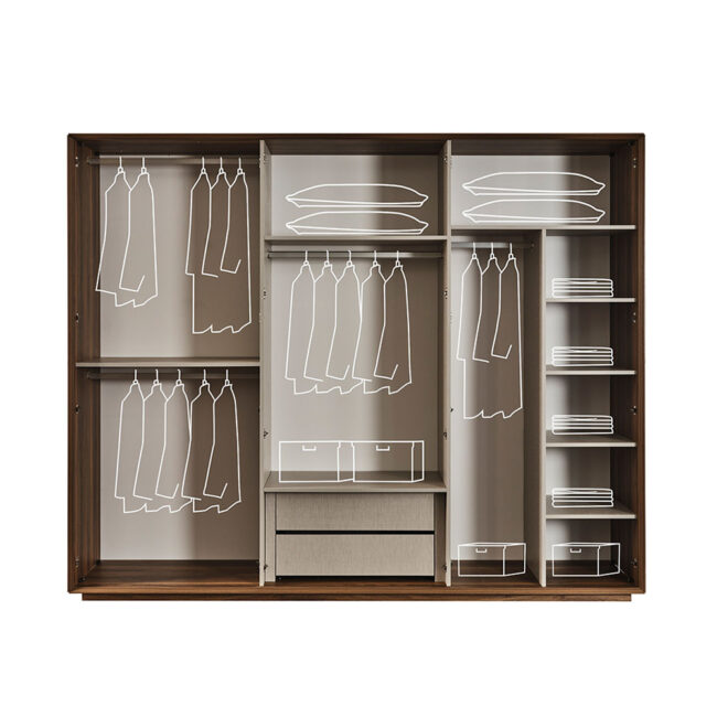 Ares Bedroom Set with Wardrobe - Image 9