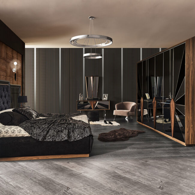 Ares Bedroom Set with Wardrobe - Image 10