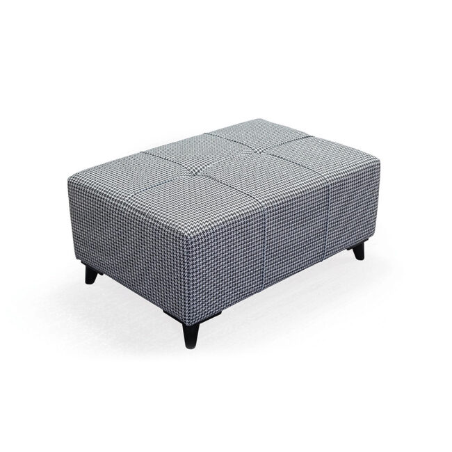 Damla Sofa Corneer with Pouf - Image 5