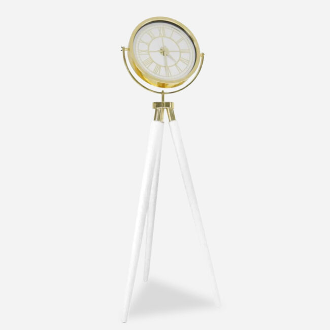 Clock Floor Standing (White) - Image 2