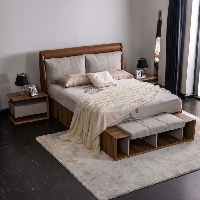 Gizza Bedroom Set with Wardrobe