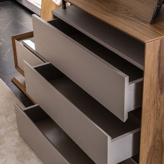 Gizza Bedroom Set with Wardrobe - Image 6