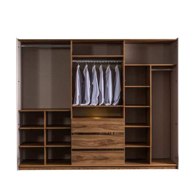Gizza Bedroom Set with Wardrobe - Image 9