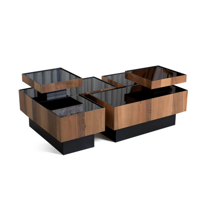 L Tray Coffee Table Set - Image 2