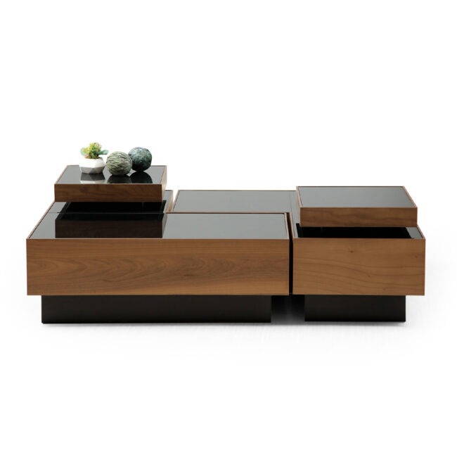 L Tray Coffee Table Set - Image 4