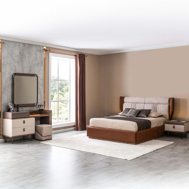 Petra Bedroom Set with Wardrobe - Image 6