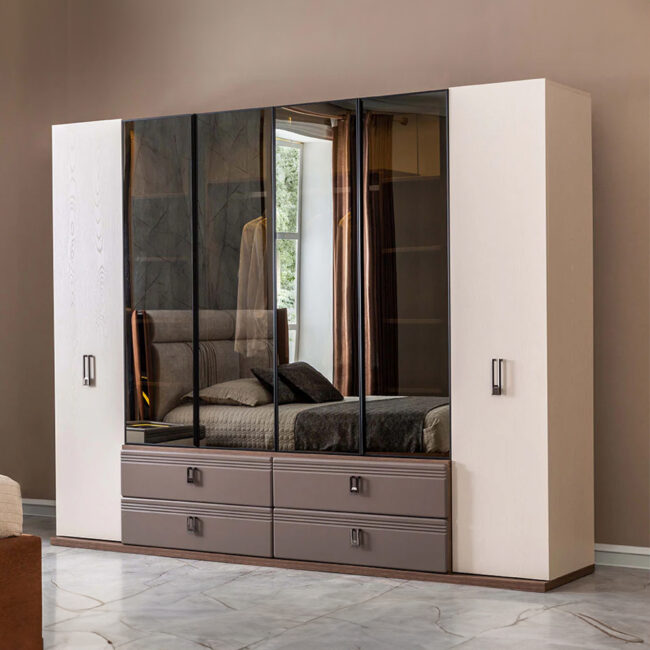 Petra Bedroom Set with Wardrobe - Image 9