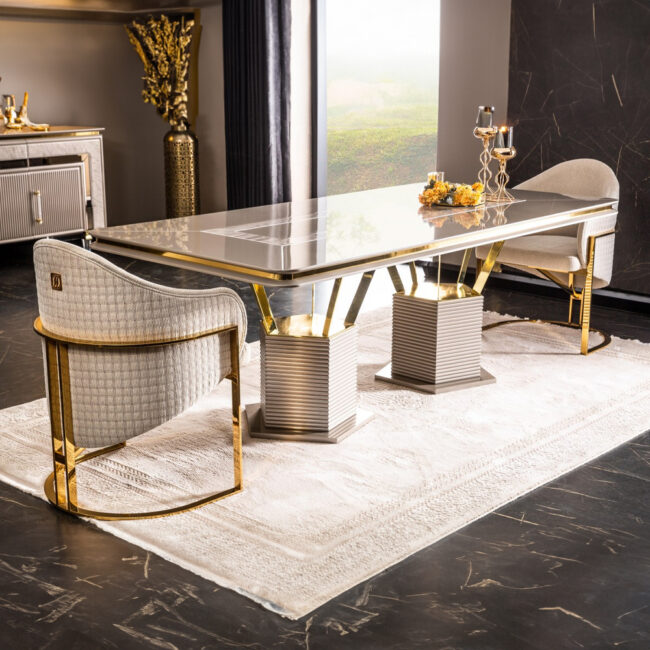 Star Dining Set 8-Seater - Image 2