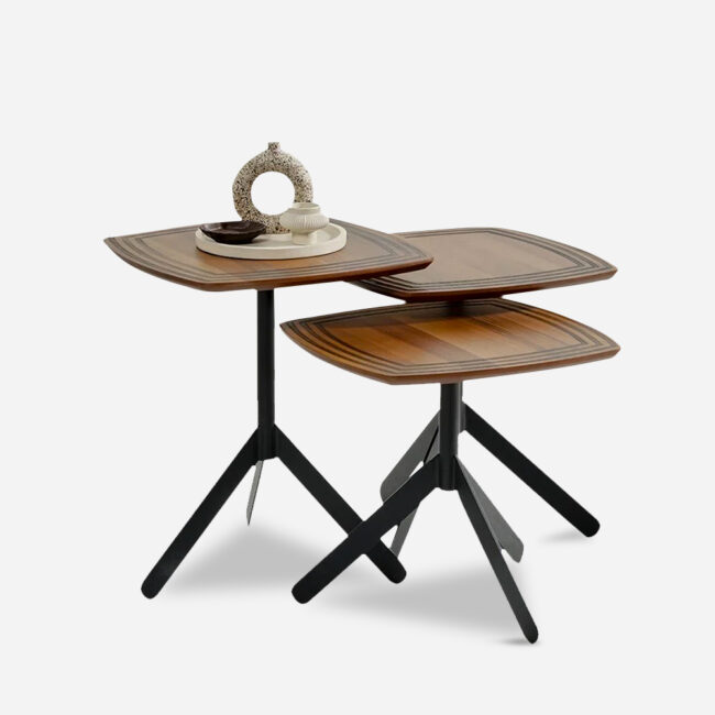 Tolix 3 Nest of Table - Image 2