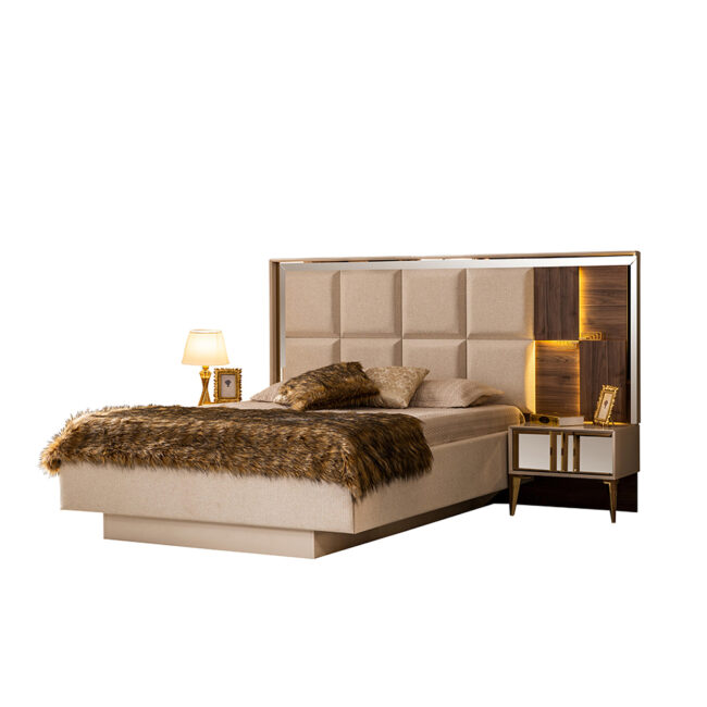Venedik Bedroom Set with Wardrobe - Image 3