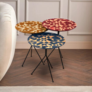 Lagoz 3 Nest of Table Colors