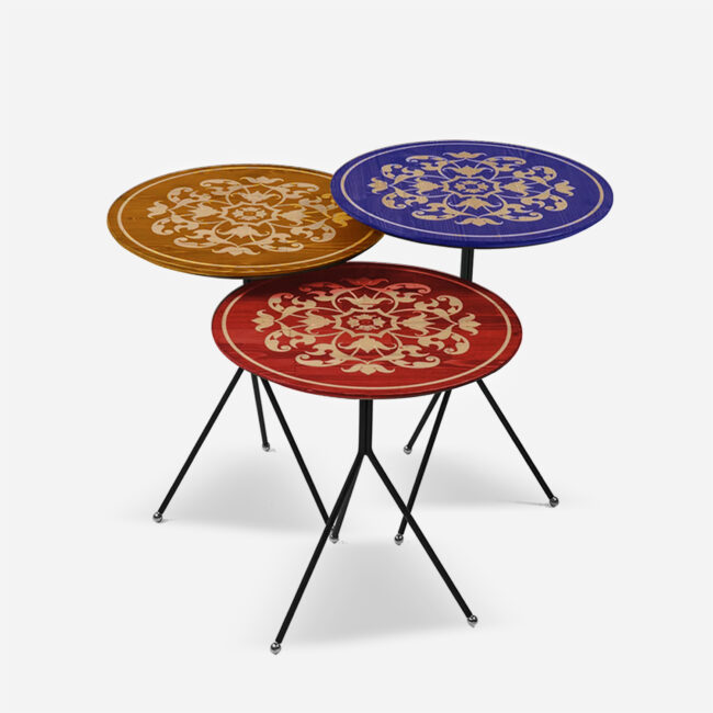 Royal 3 Nest of Table Colors - Image 2