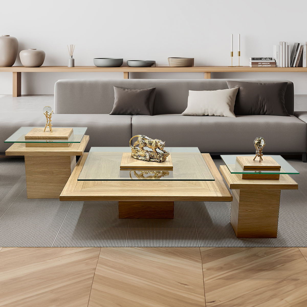 Diamond Center Table Set