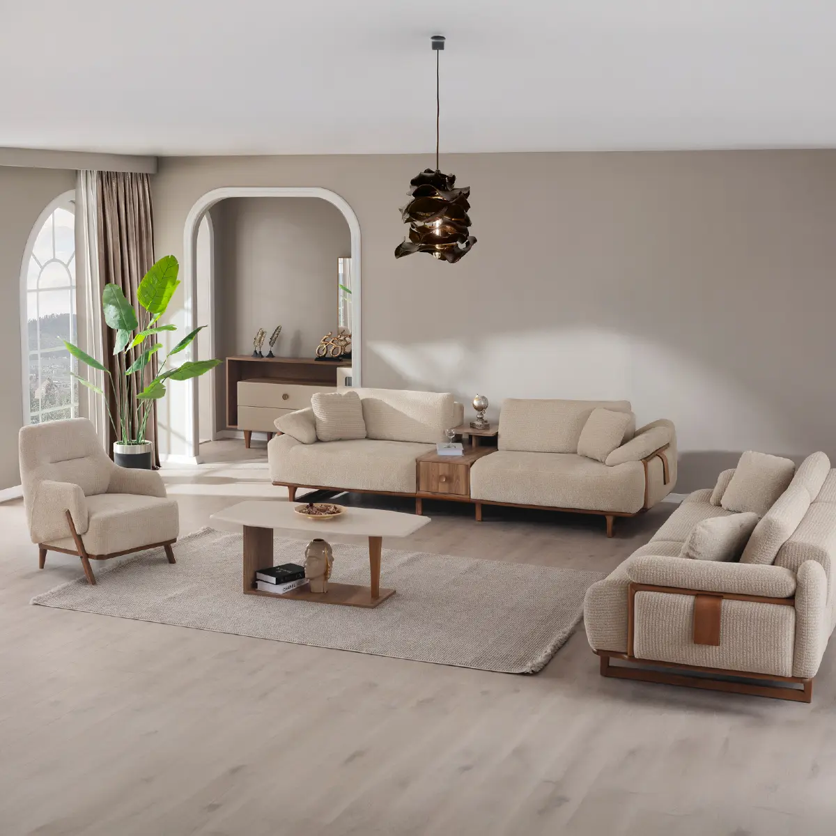 Viola Sofa Set 4+3+1