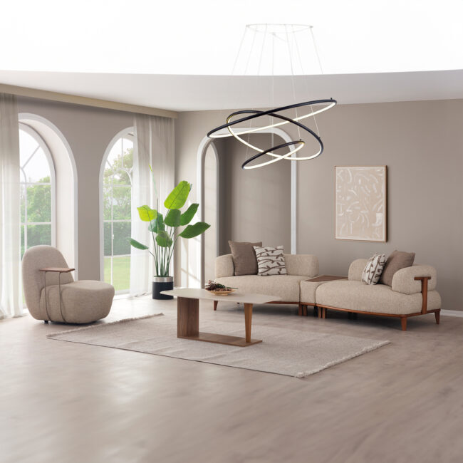 Olissa Sofa Set 4+3+1 - Image 7