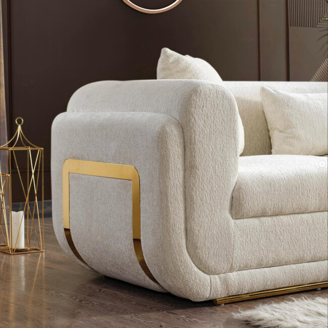 Goldiva Sofa Set 3+3+1+1 - Image 2