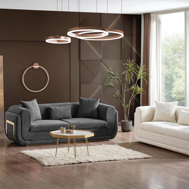 Goldiva Sofa Set 3+3+1+1 - Image 4