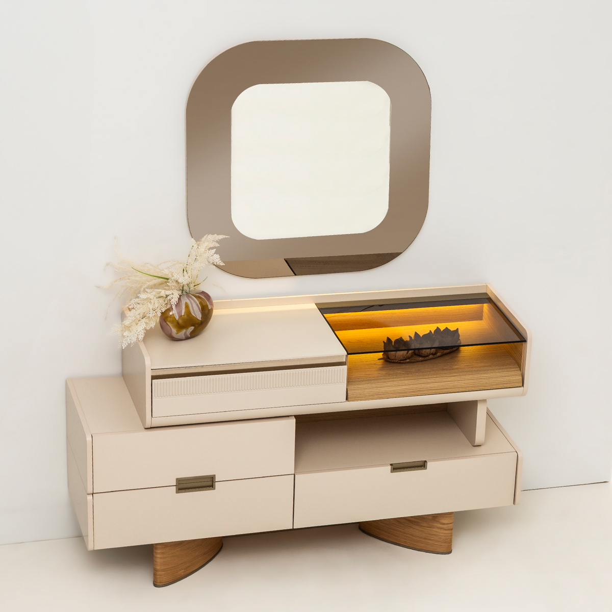 AURA Bedroom Set with Wardrobe - Image 7