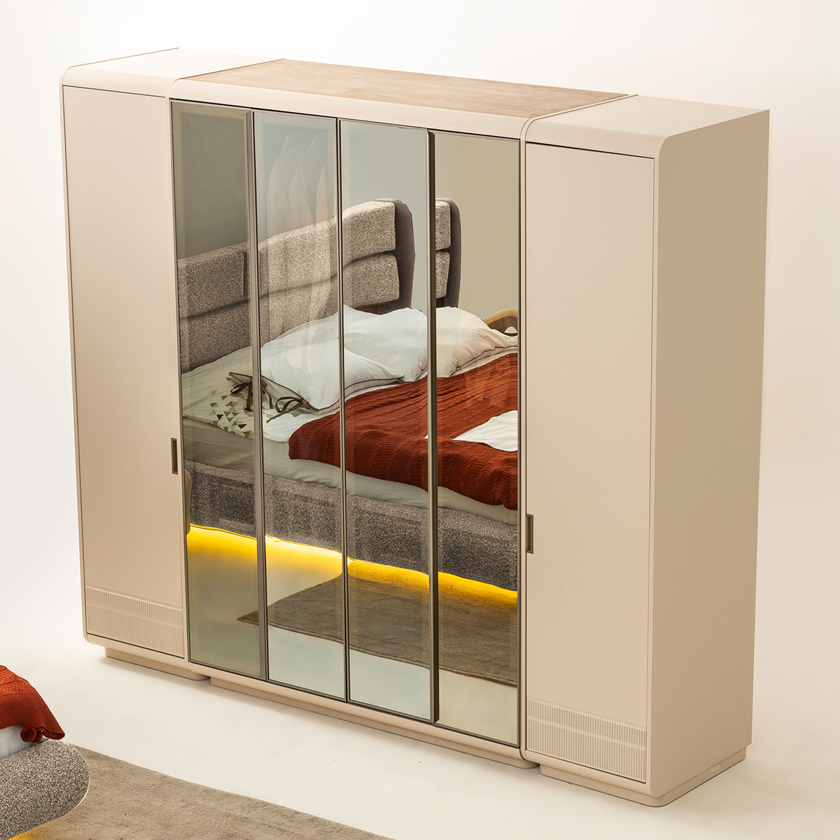 AURA Bedroom Set with Wardrobe - Image 10