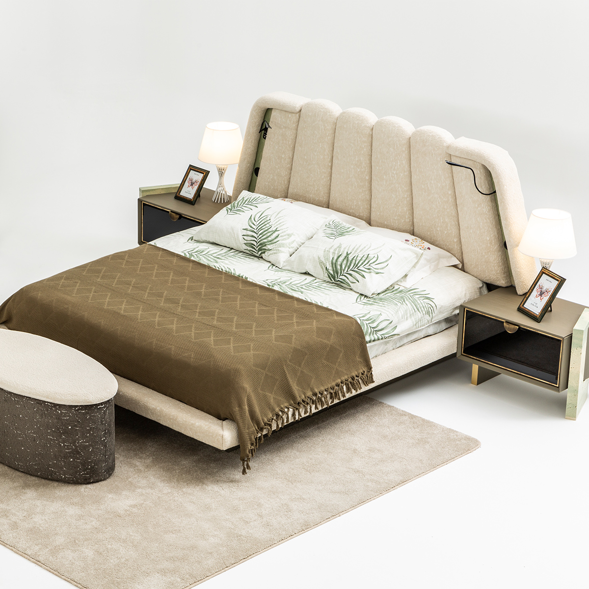 DaVinci Bedroom Set with Wardrobe - Image 2