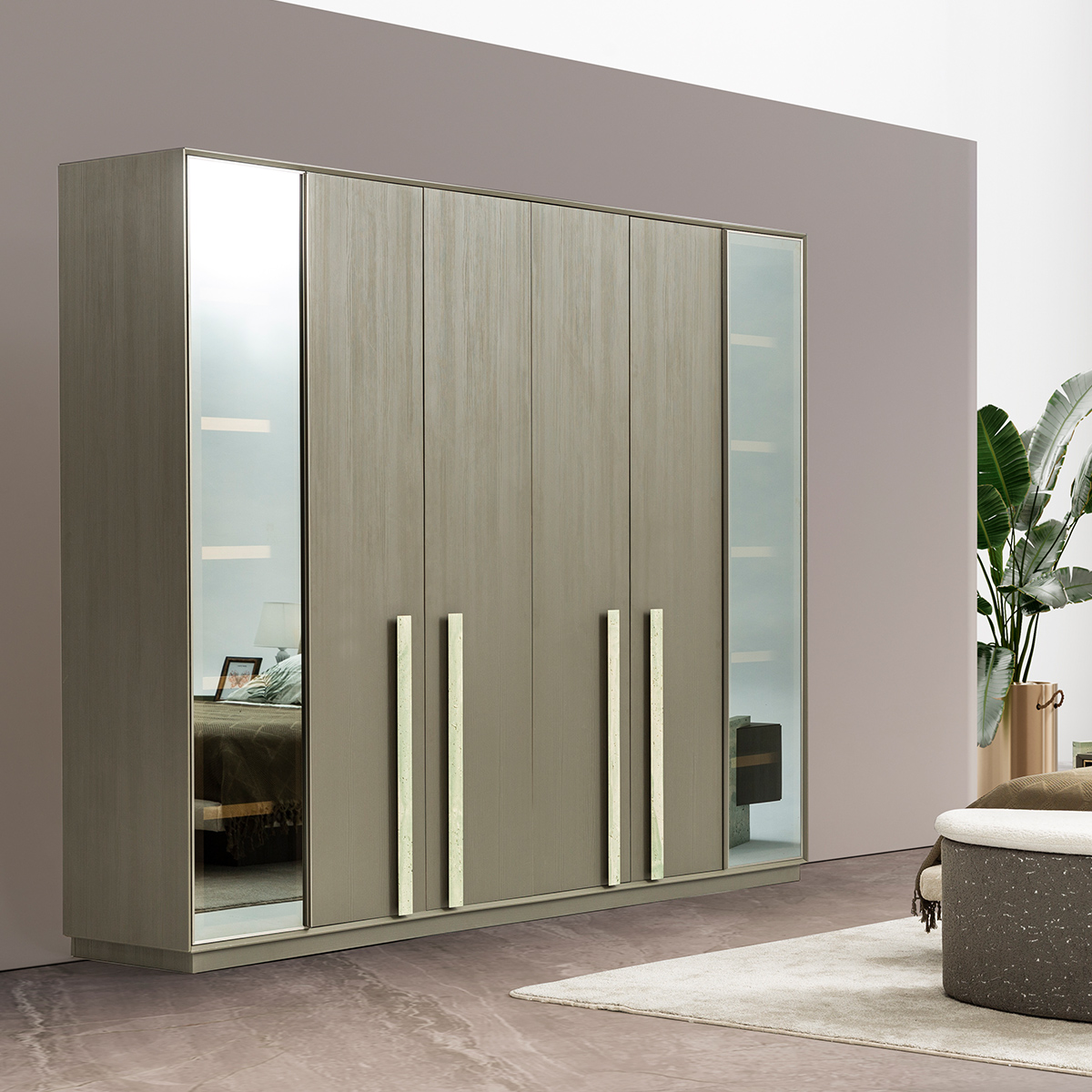 DaVinci Bedroom Set with Wardrobe - Image 17