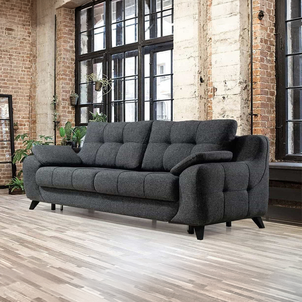 Damla 3 seater Sofa Bed with Storage